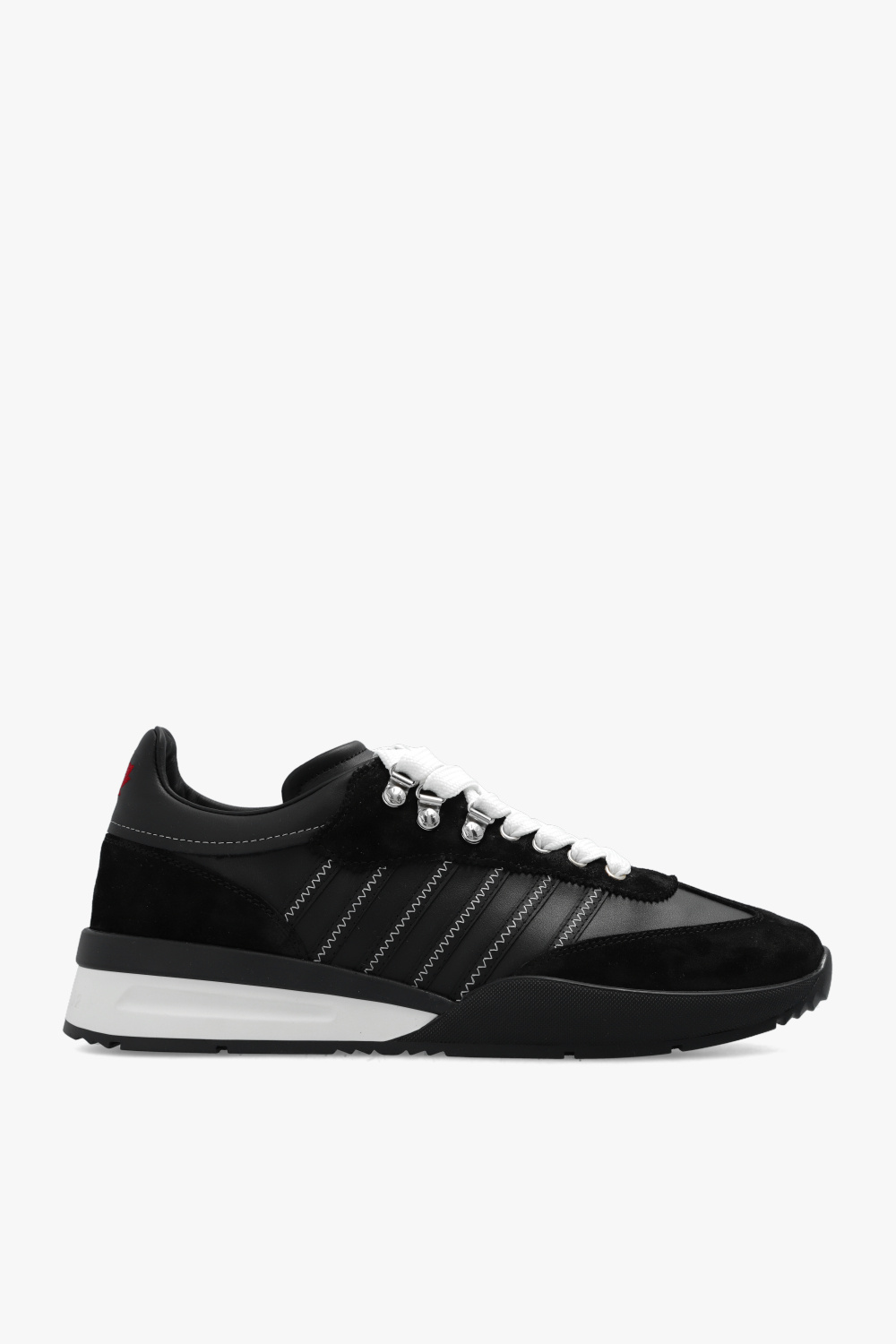 Biname fmedShops Timor Sneakers alte fatto da Pelle liscia Leste Black Original sneakers Dsquared2